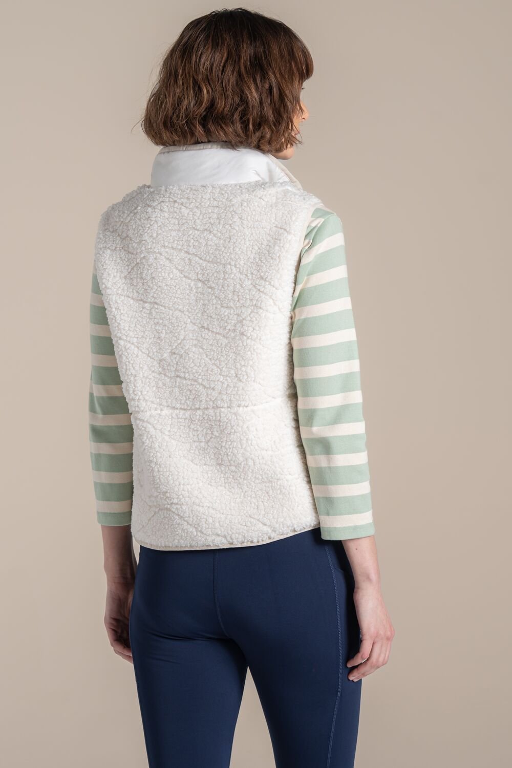 Craghoppers Craghoppers Women's Dinas Sherpa Insulating Gillet in White - 2