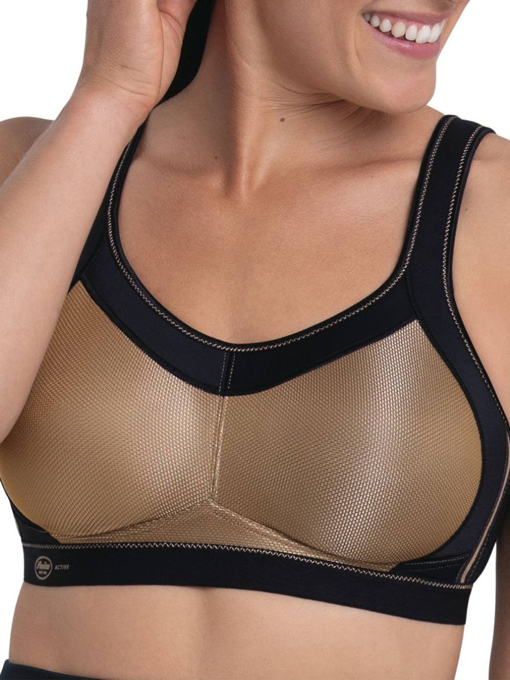 Anita Anita Women's Momentum Sports Bra in Brown - 3