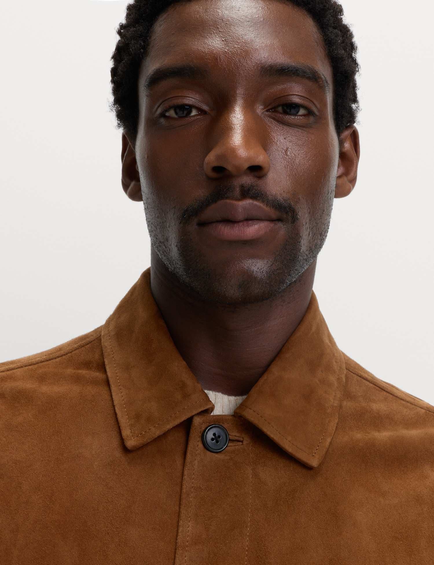 Marks & Spencer M&S Suede Chore Jacket Brown