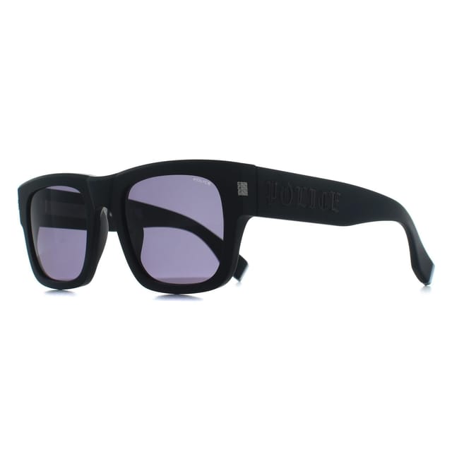 Police Police Men's SPLP33E540703 Square/Rectangle Sunglasses in Black - 2