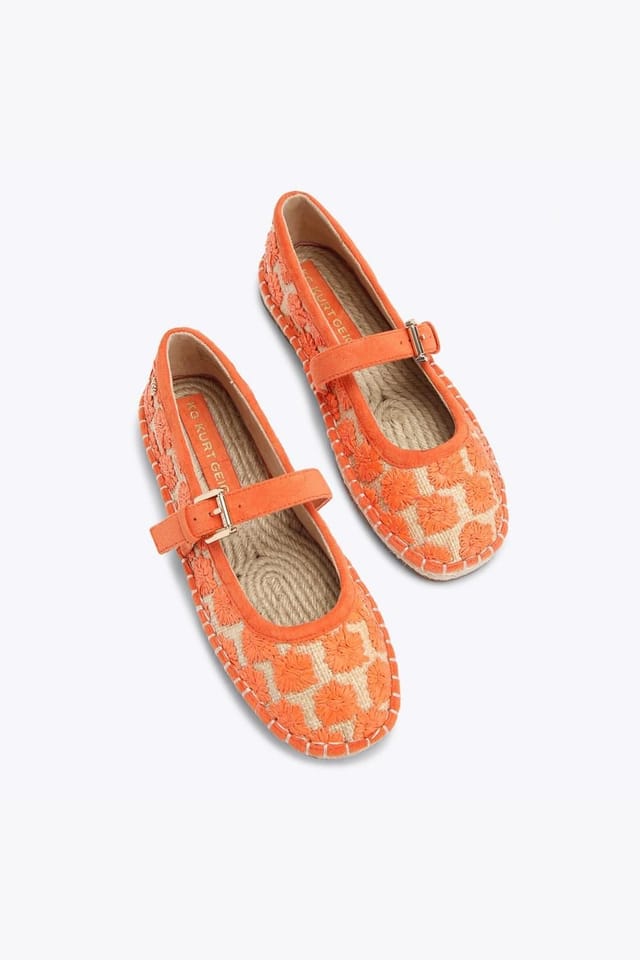 KG Kurt Geiger KG Kurt Geiger Women's 'Noma' Flats in Orange - 2