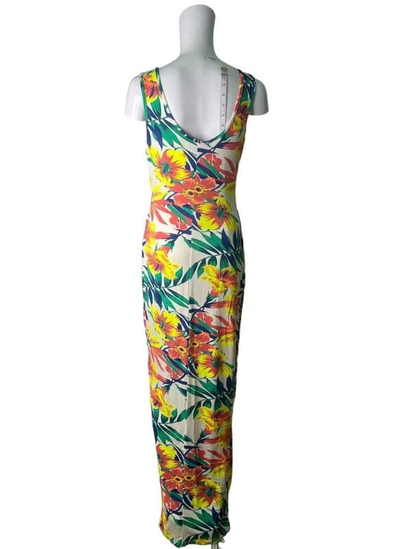 New Look New look dress size medium 14 multicolour tropical long women's new eu42 rrp £20