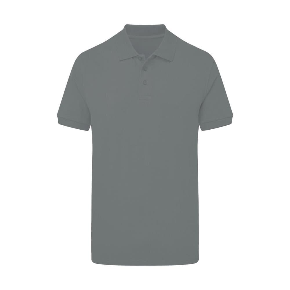 SG SG Men's Signature Stretch Tagless Polo Shirt in Grey