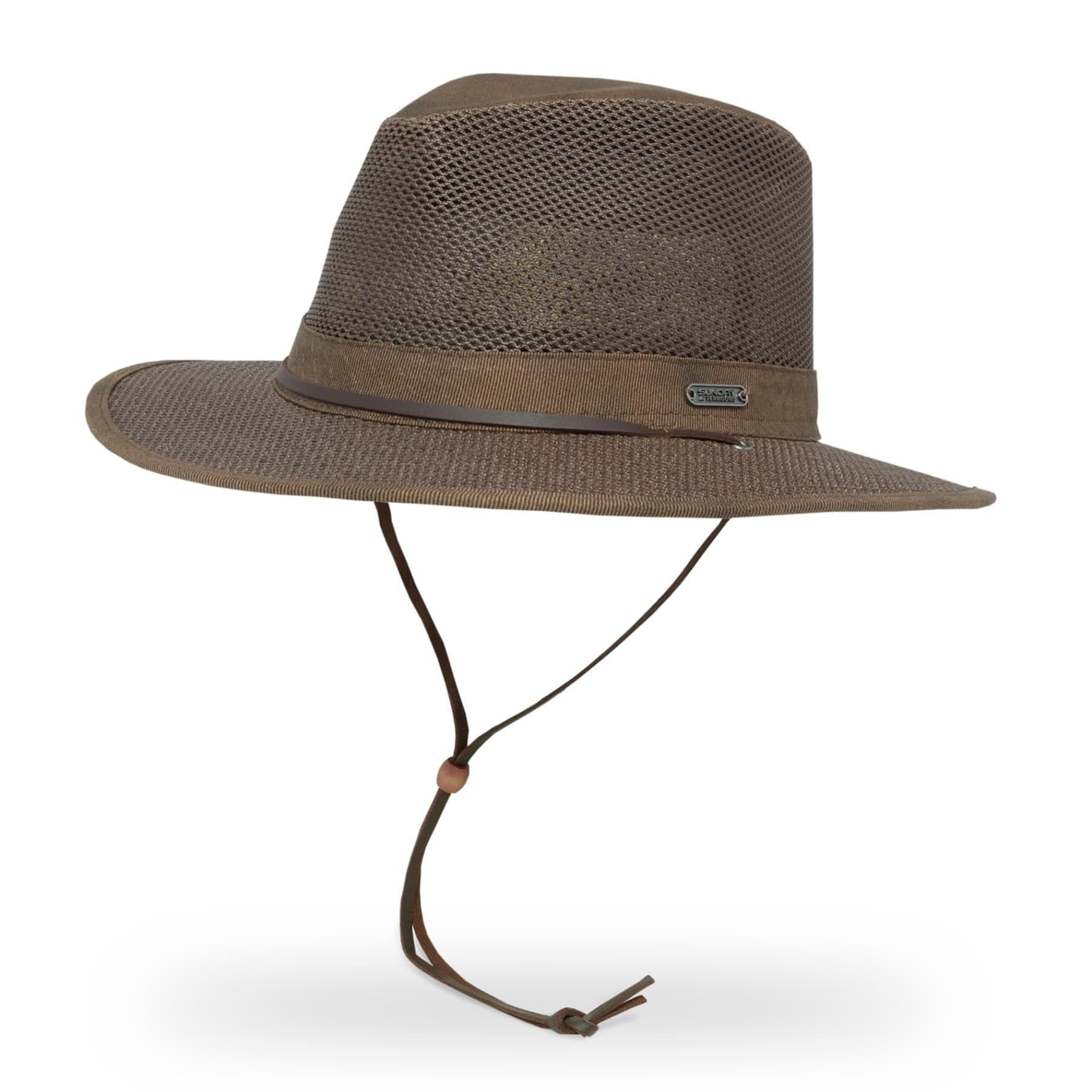 Sunday Afternoons Sunday Afternoons Men's 'EasyBreezer' Lightweight Ventilated UPF 50+ Fedora in Brown
