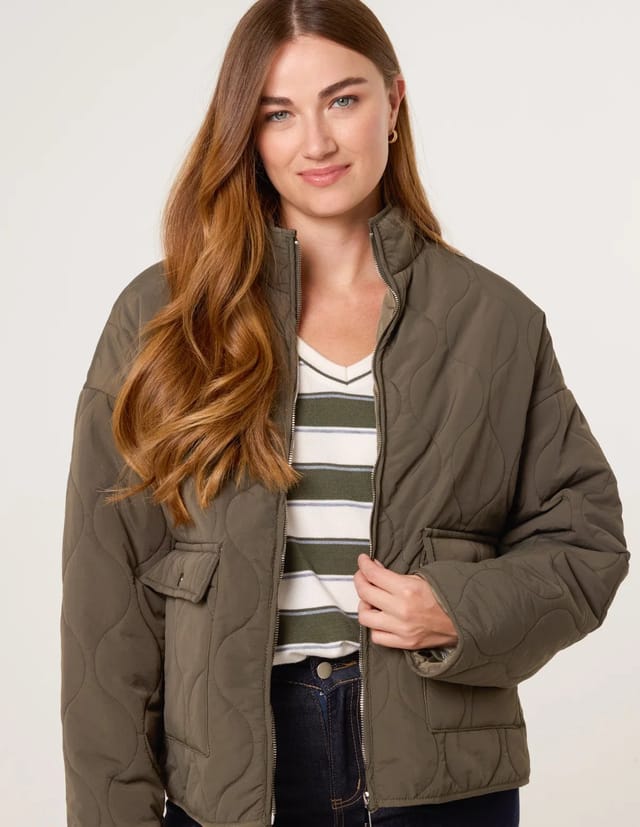 Blue Vanilla Quilted Jacket - 3
