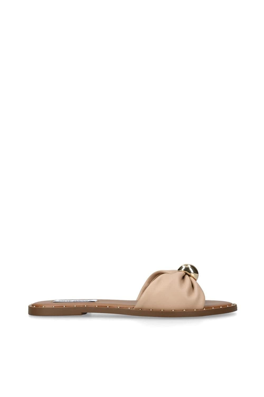 Steve Madden STEVE MADDEN Women's 'Dipsy Pale Pink' Leather Sandals in Pale Pink