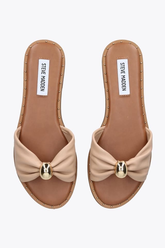Steve Madden STEVE MADDEN Women's 'Dipsy Pale Pink' Leather Sandals in Pale Pink - 2