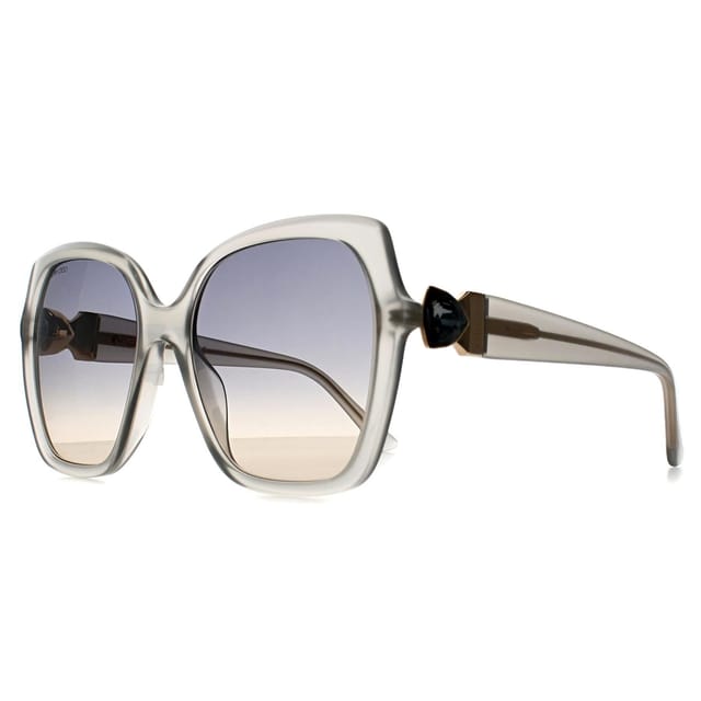 Jimmy Choo Jimmy Choo Women's Square Transparent Grey Grey Gradient MANON/G/S - 2