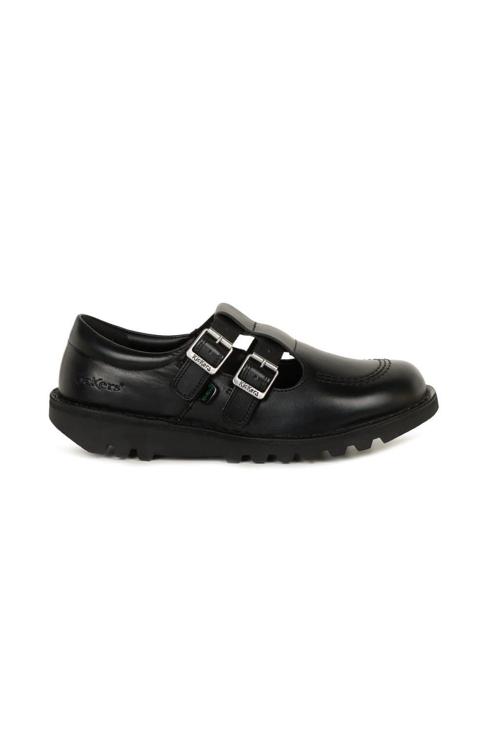 Kickers Kickers Women's 'T Double WMNS' Senior School Shoes in Black