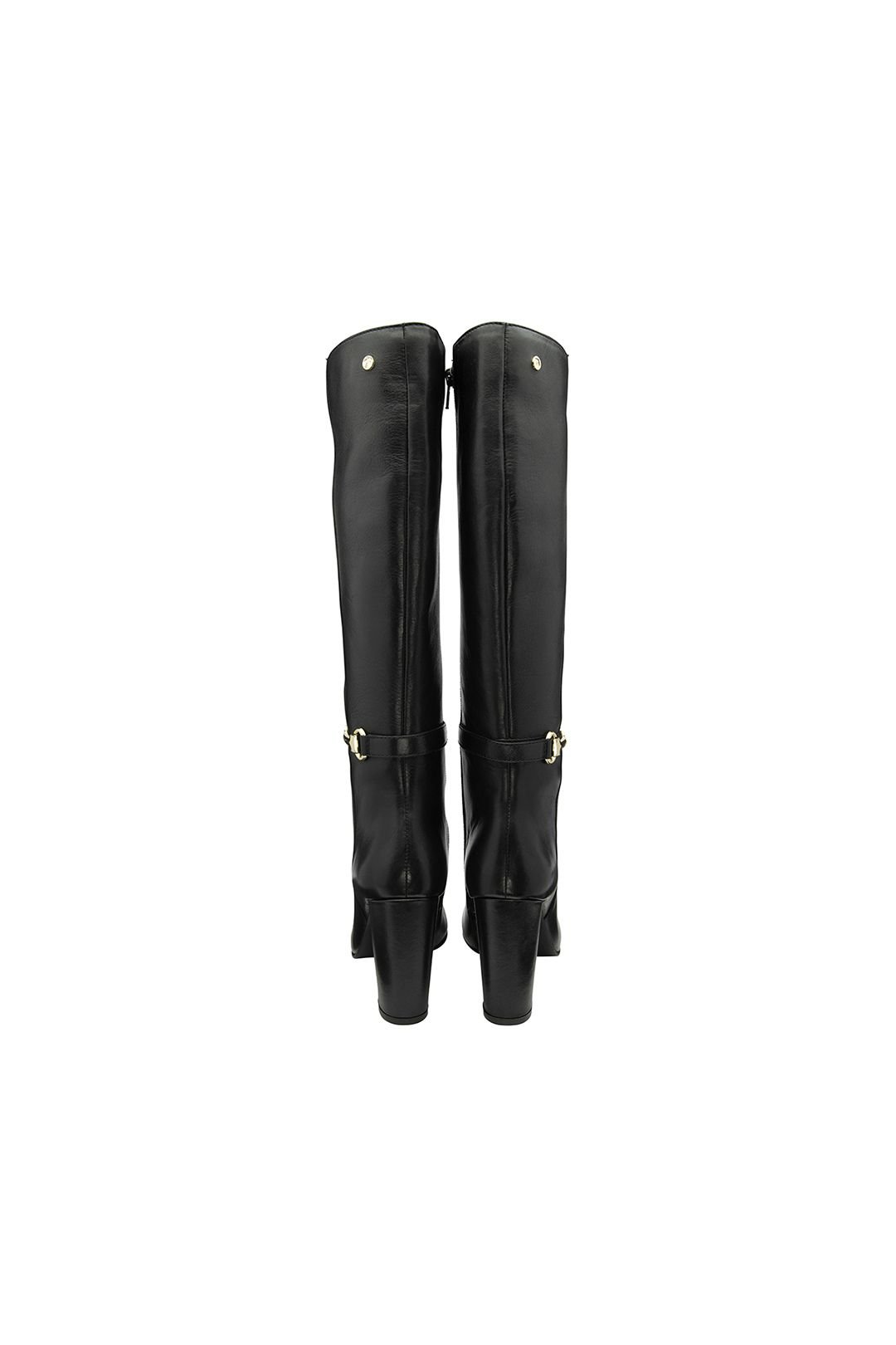Ravel Ravel Women's Black Leather 'Christon' Knee-High Boots - 3