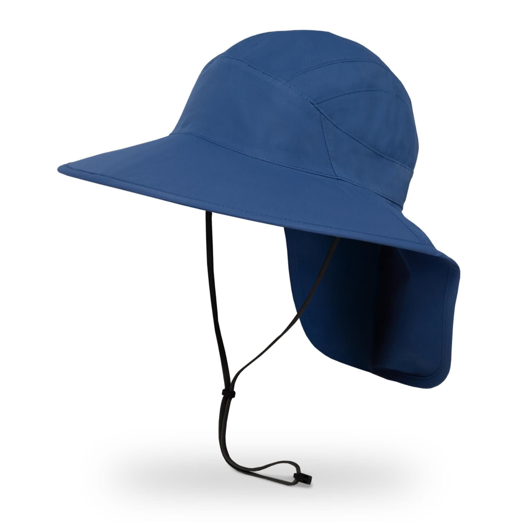 Sunday Afternoons Sunday Afternoons Men's Waterproof Hat with Neck Cape in Indigo