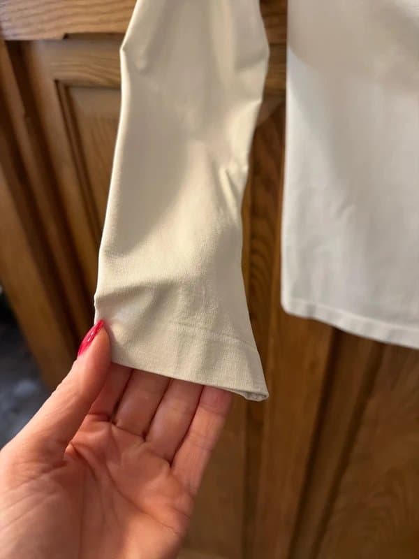 Zara Zara off shoulder top.  Polyamide material size M-L but listed as size S
