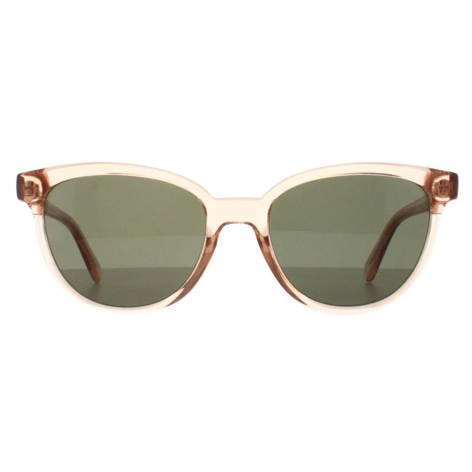 Kate Spade Kate Spade Nude Pink Green Kaeli Cat Eye Sunglasses