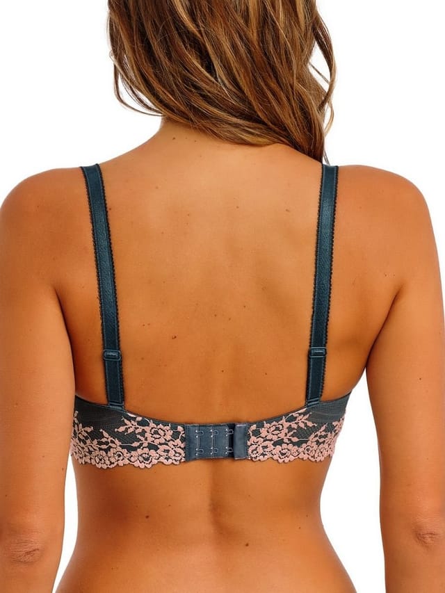 Wacoal Wacoal Women's Embrace Lace Plunge Underwire Bra in Grey - 2