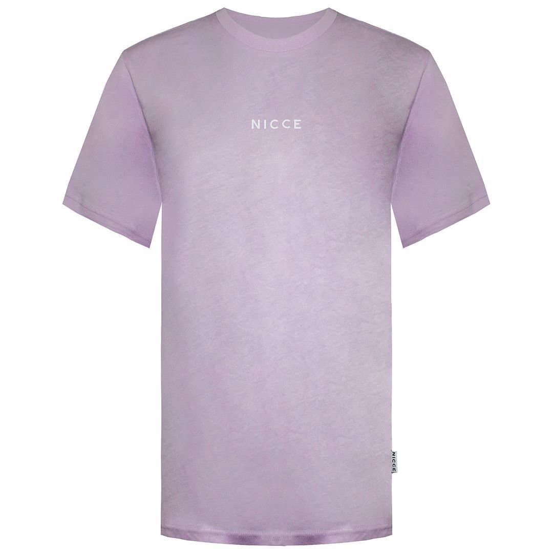 Nicce Nicce Men's Light Pink Cotton T-shirt