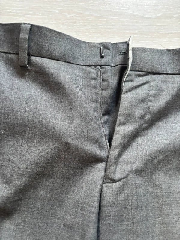 ASOS Grey Marl Slim Leg Suit Trousers