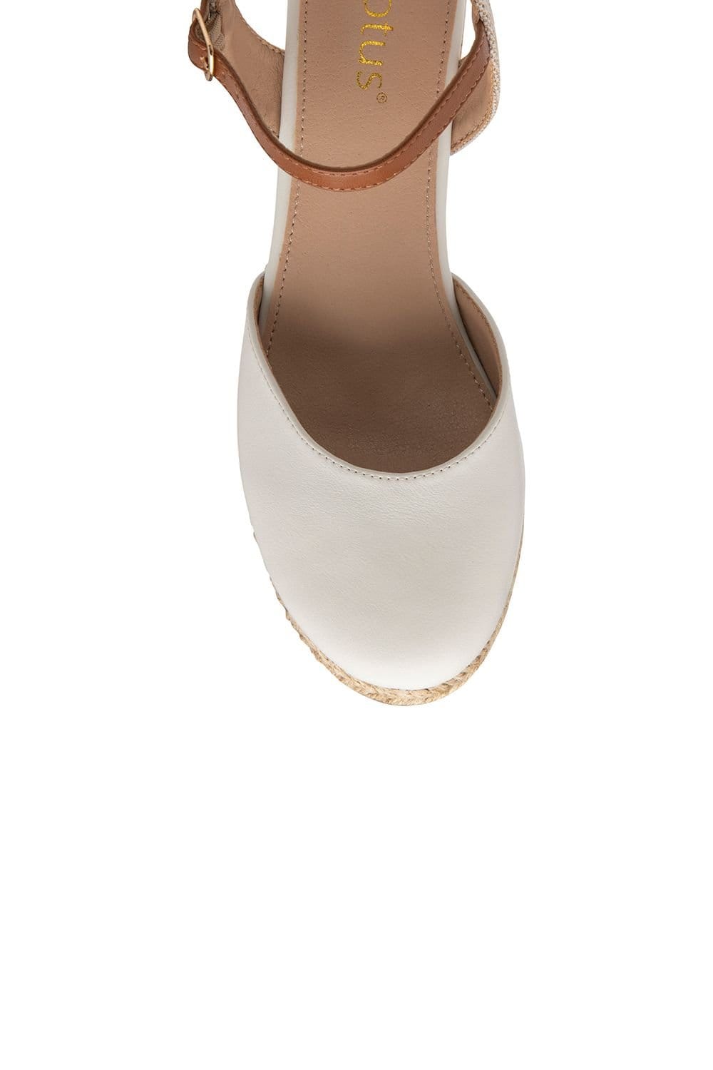 Lotus Lotus Women's 'Katie' Casual Espadrilles in White - 4