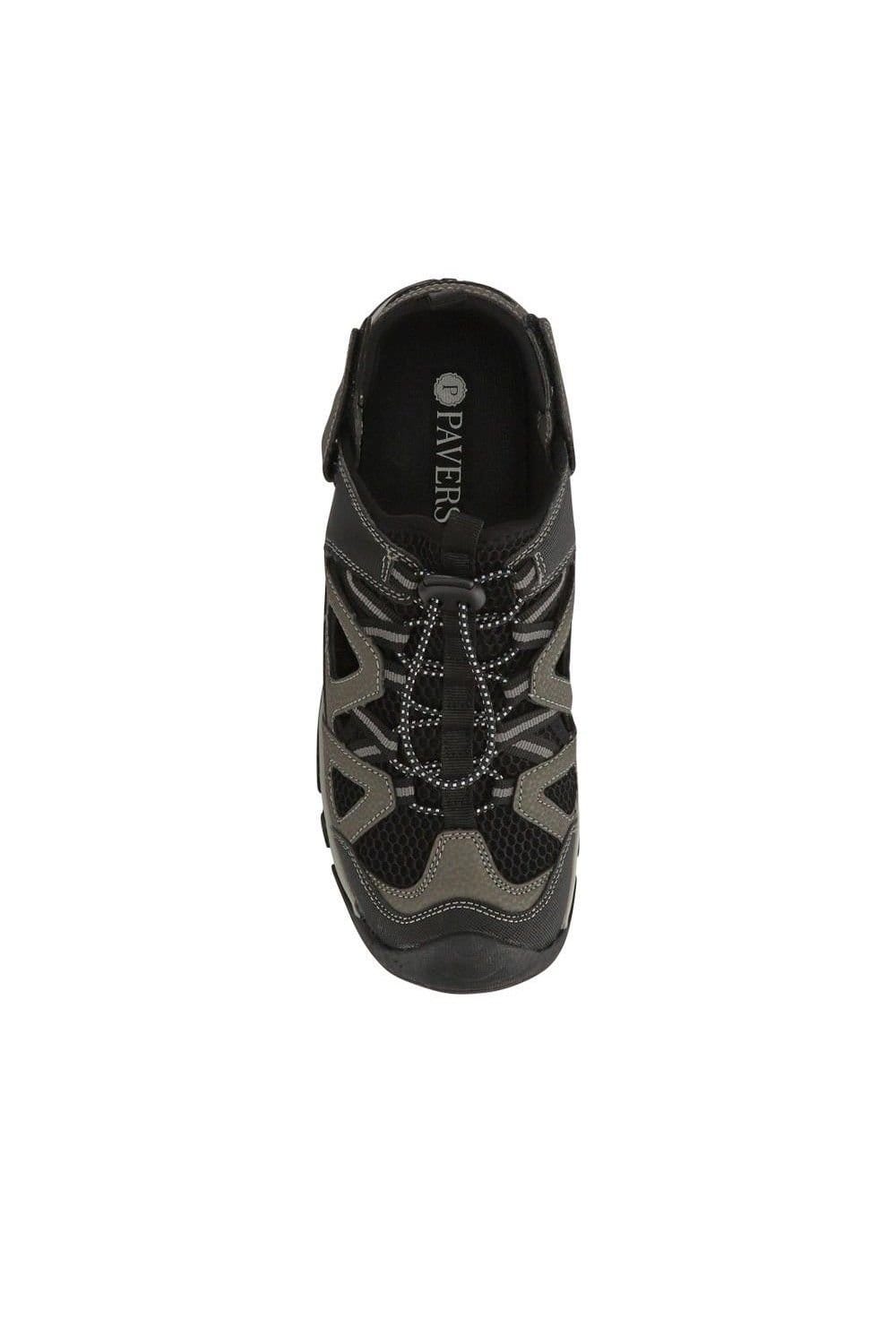 Pavers Pavers Men's Durable Walking Sandals in Grey - 4