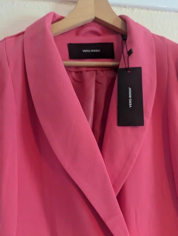Vero Moda Vero Moda hot pink fuchsia blazer dress BNWT UK 14