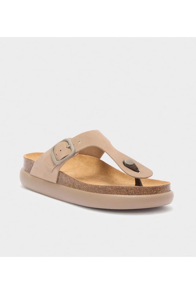 Scholl Scholl Women's Anais Chunky Sandals Dark Beige - 2