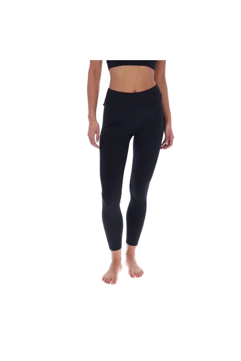 Ted Baker Ted Baker Women's Agnes Comfort Ruffle Yoga Leggings in Black