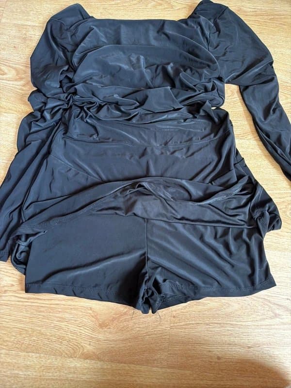 ASOS ASOS backless long sleeve jumpsuit