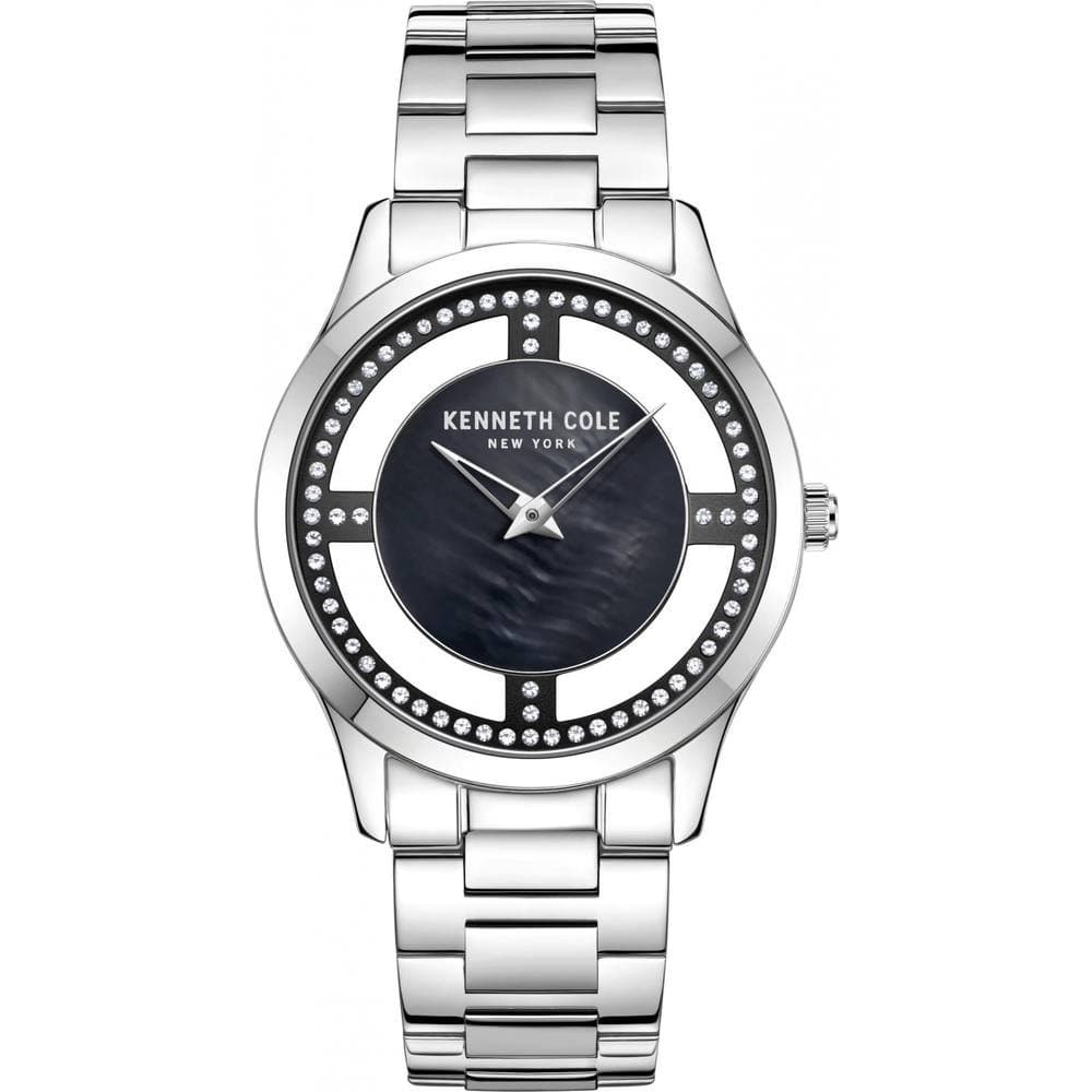 Kenneth Cole Kenneth Cole Women's KCWLG2223301 Classic 34mm Quartz Watch in Silver