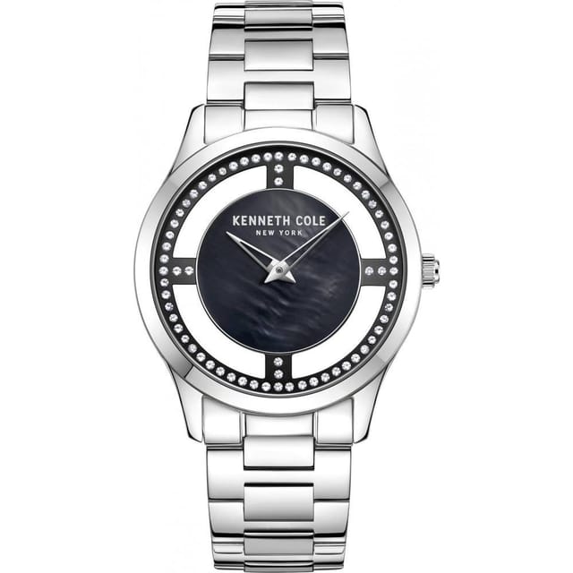 Kenneth Cole Kenneth Cole Women's KCWLG2223301 Classic 34mm Quartz Watch in Silver - 2