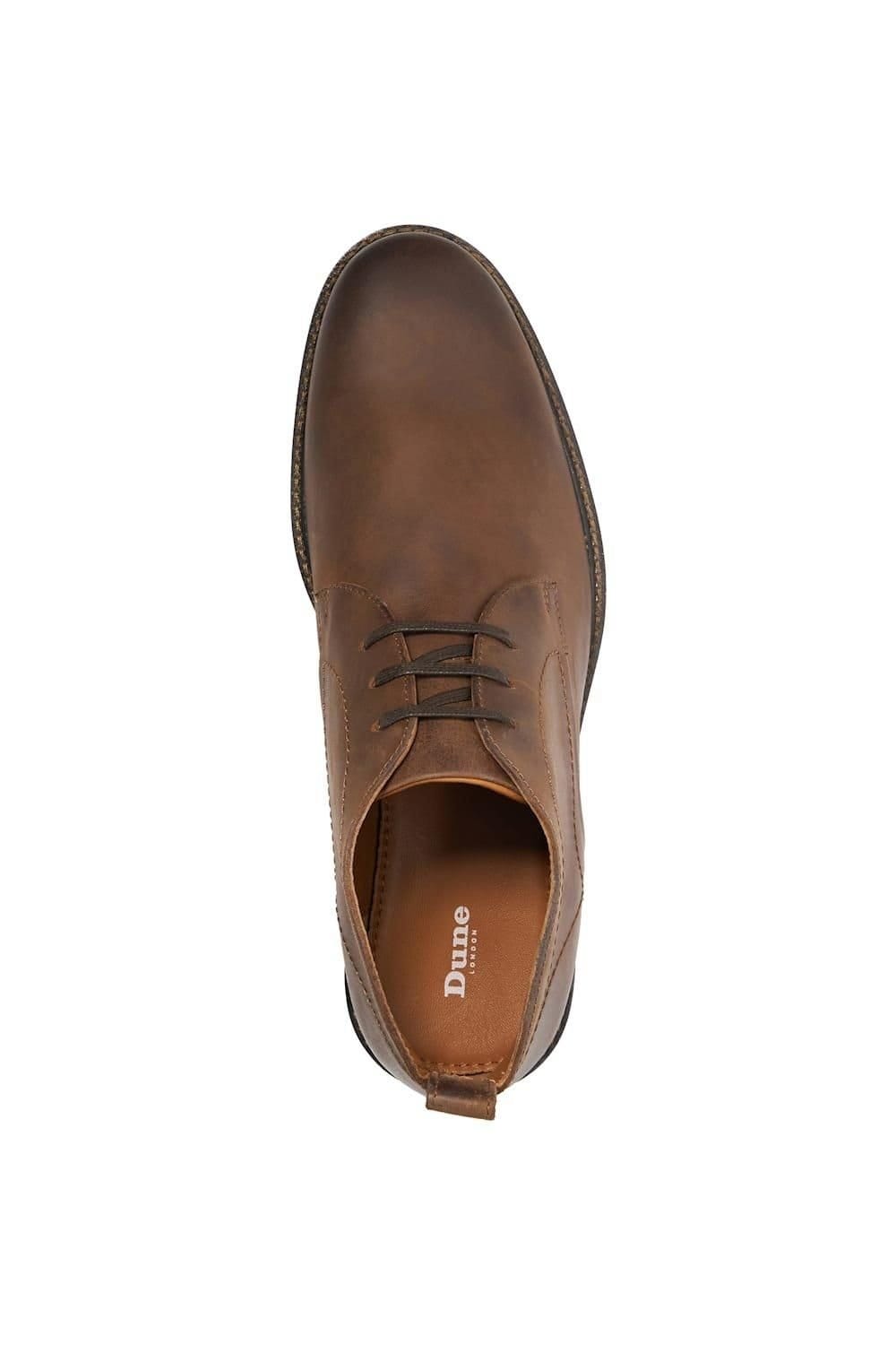 Dune London Dune London Men's 'Charleys' Leather Chukka Boots in Brown - 4