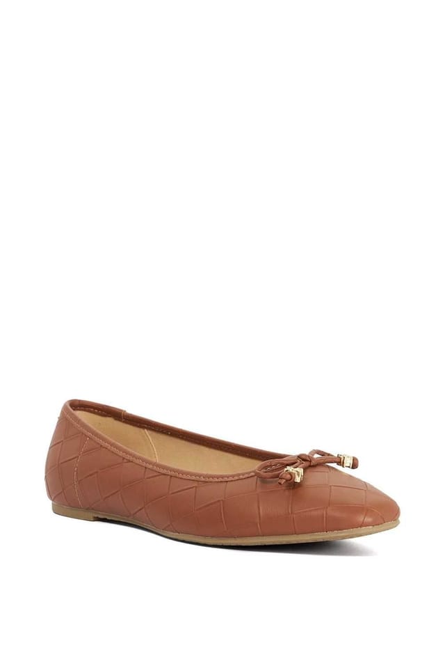 Dune London Dune London Women's 'Hampers' Ballet Pumps in Brown - 2