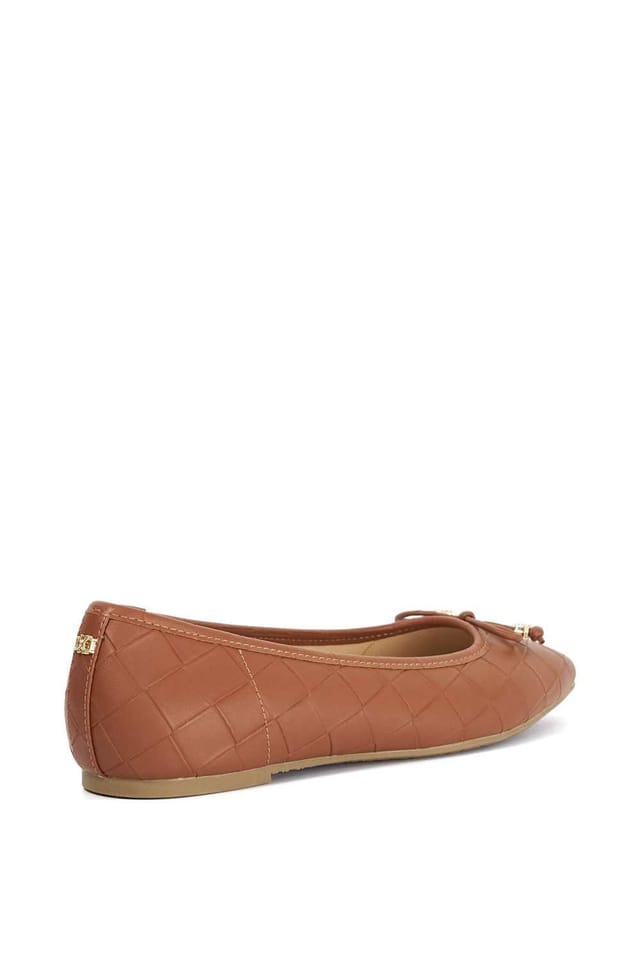 Dune London Dune London Women's 'Hampers' Ballet Pumps in Brown - 3