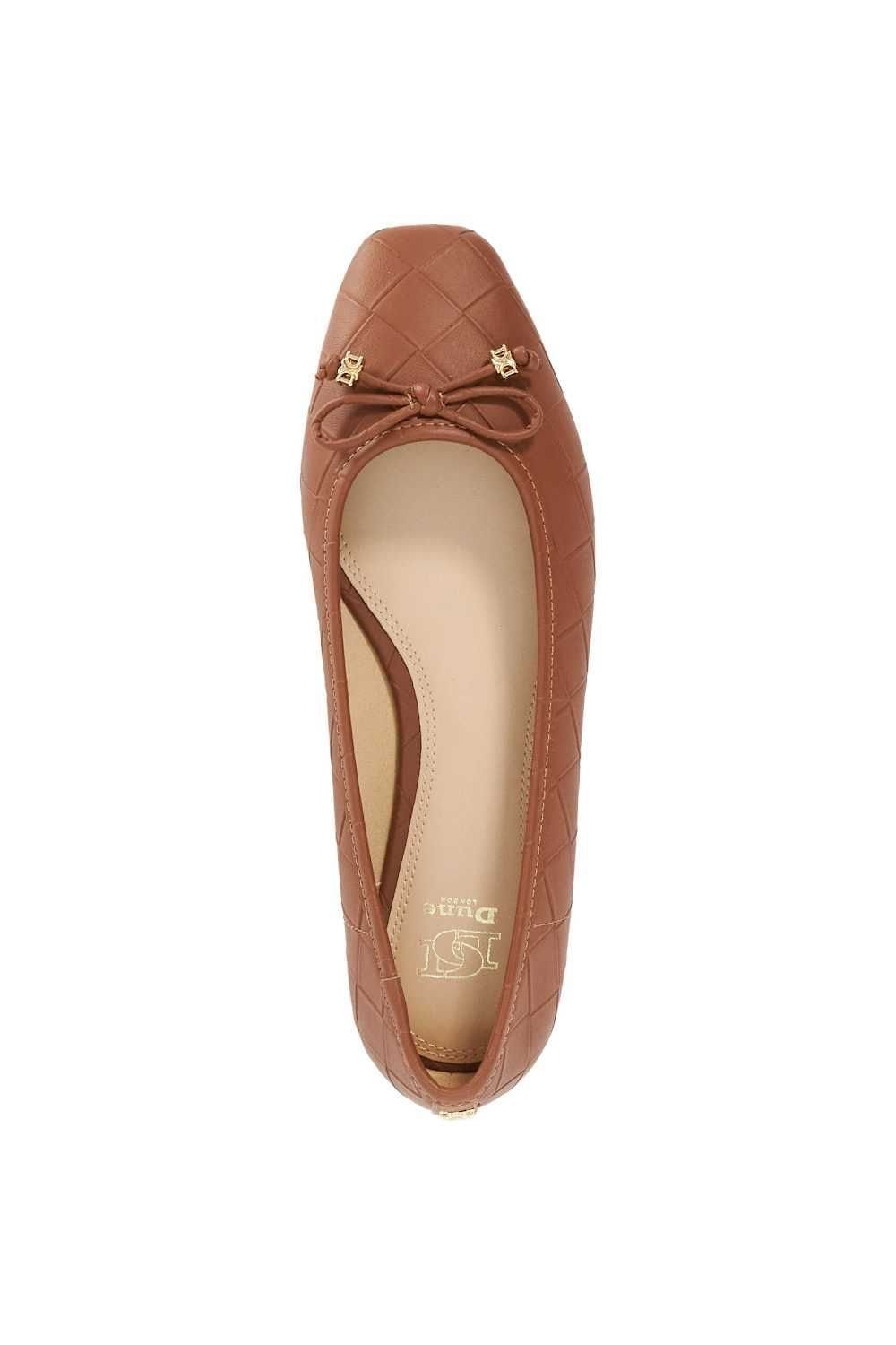 Dune London Dune London Women's 'Hampers' Ballet Pumps in Brown - 4