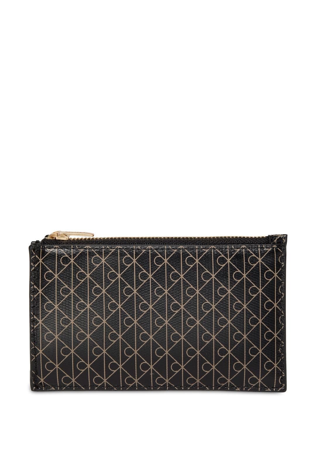 Calvin Klein Calvin Klein Women's Emblem Aop Top Zip Cardcase Black Aop - 4