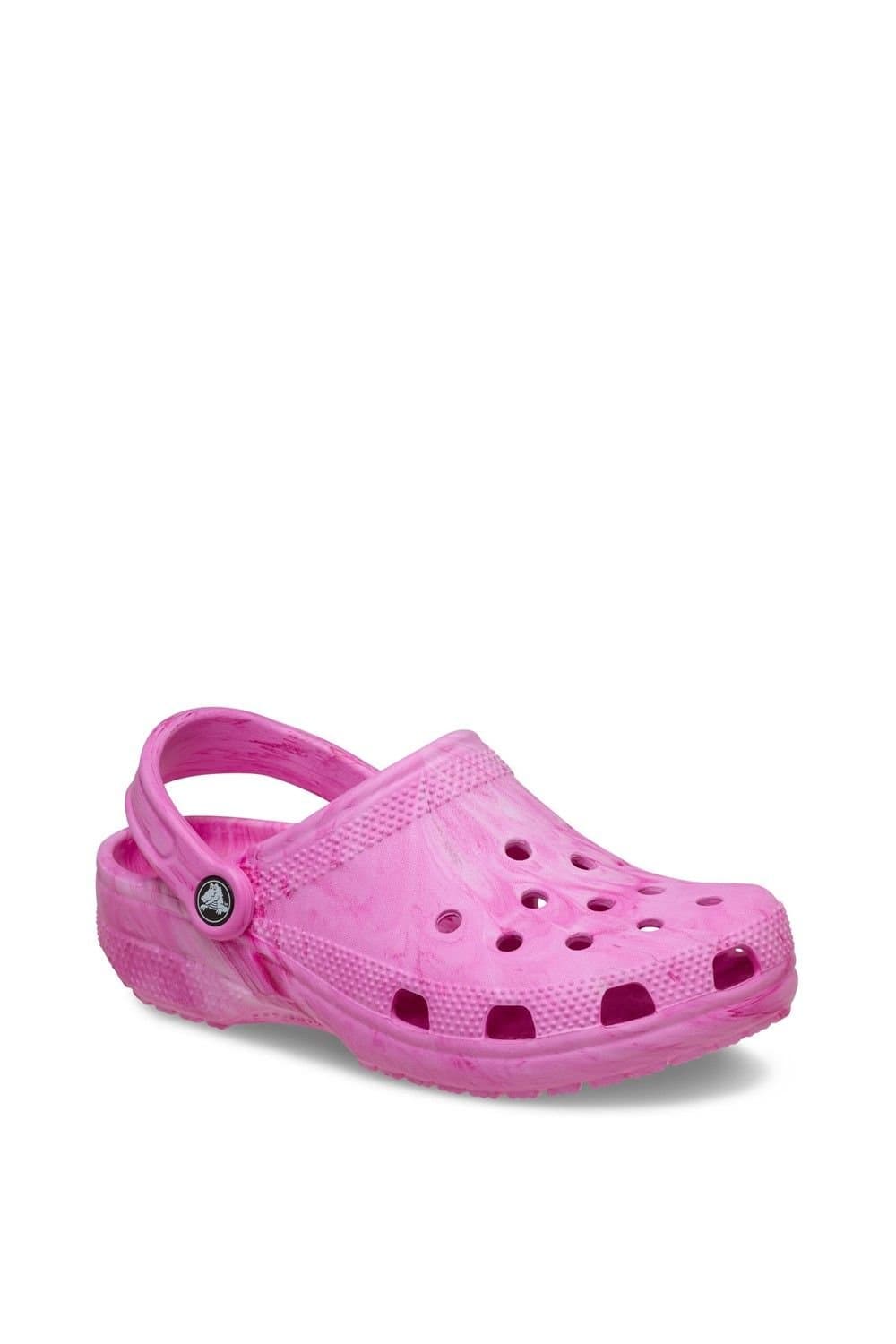 Crocs Crocs Women's Classic Marbled Clog in Pink