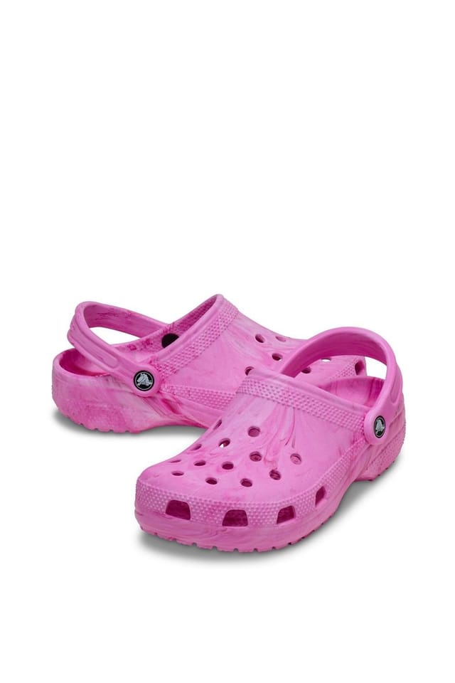 Crocs Crocs Women's Classic Marbled Clog in Pink - 3