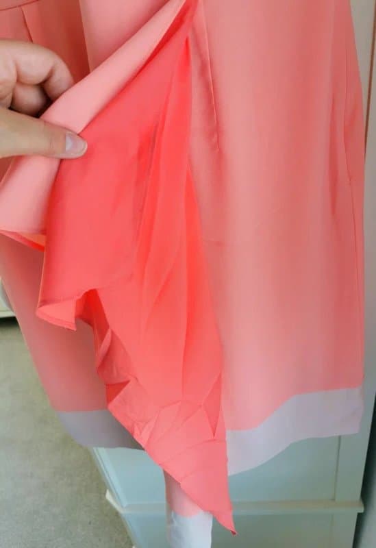 Laura Ashley Gorgeous flattering floaty peach dress size 16