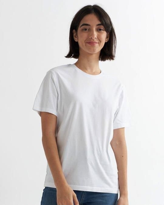 Alse Studio Alse Studio Men's 100% Premium BCI Cotton Men Crewneck Basic T-Shirt in White - 2