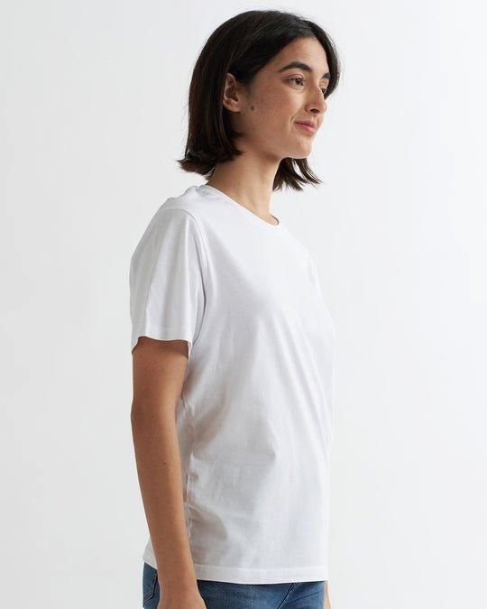 Alse Studio Alse Studio Men's 100% Premium BCI Cotton Men Crewneck Basic T-Shirt in White - 4