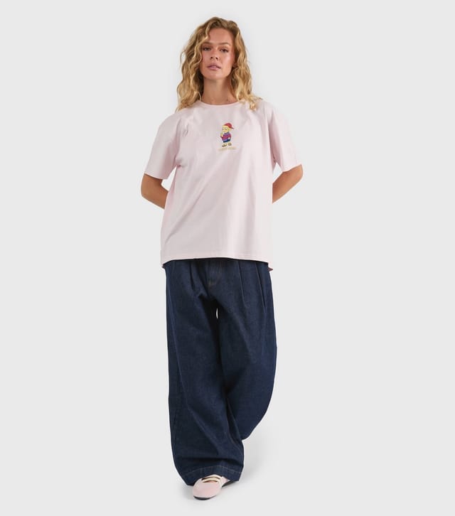 Skinnydip Women's Bright Pink The Simpsons Lisa Print T-Shirt Skinnydip New Look - 3