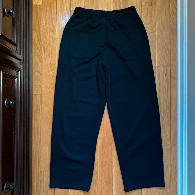 Bershka Bershka Sweatpants Black Textured Men's Size S