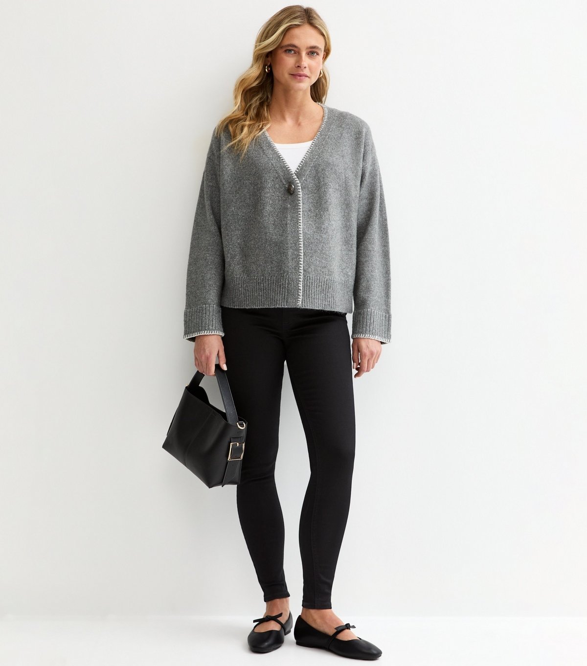 New Look Women's Maternity Black Over Bump Lift & Shape Jeggings New Look - 4