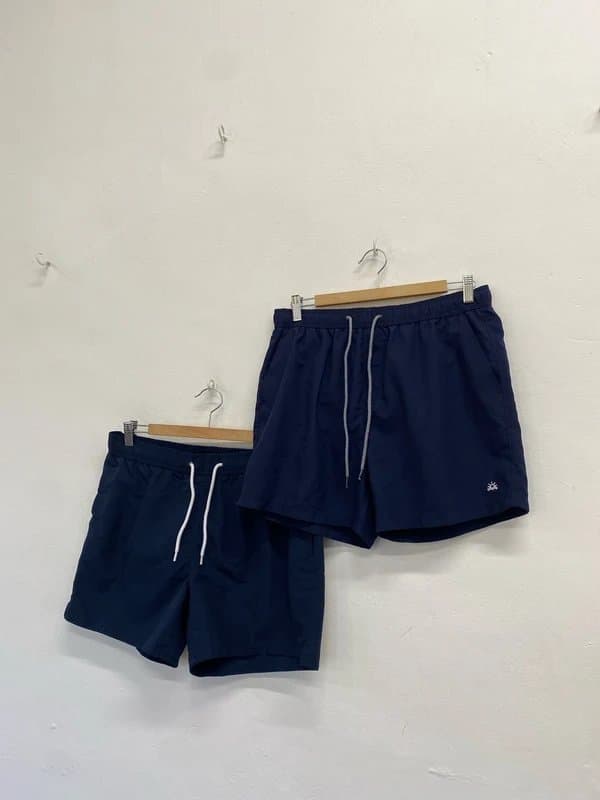 New Look Fabulous men’s duo of navy swim shorts new look UK S #100 AG005