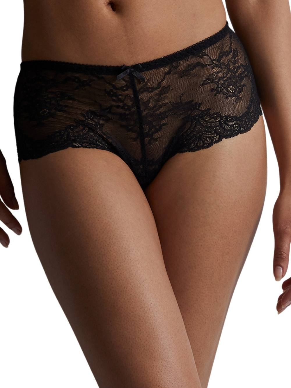 Aubade Aubade Women's Danse Des Sens Cheeky Short in Black - 3