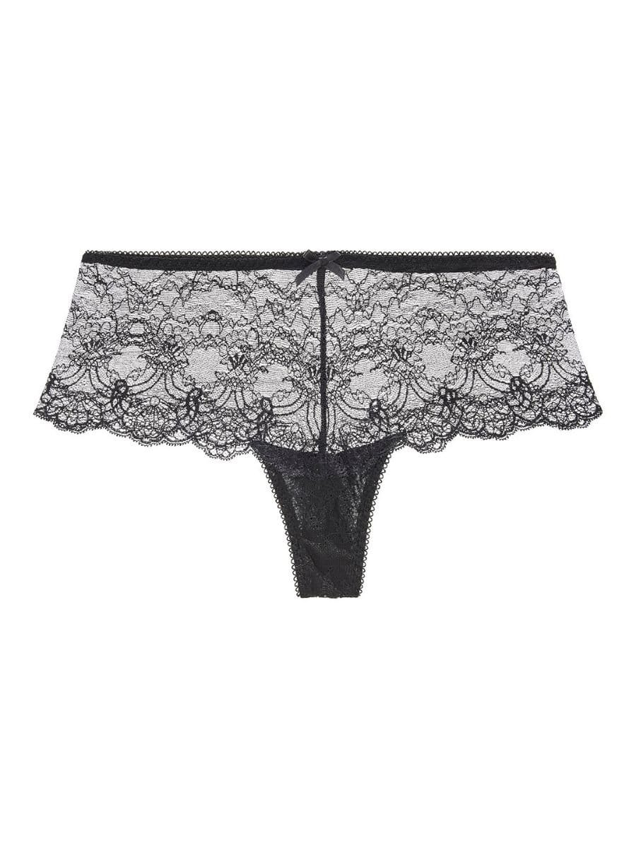 Aubade Aubade Women's Danse Des Sens Cheeky Short in Black - 4