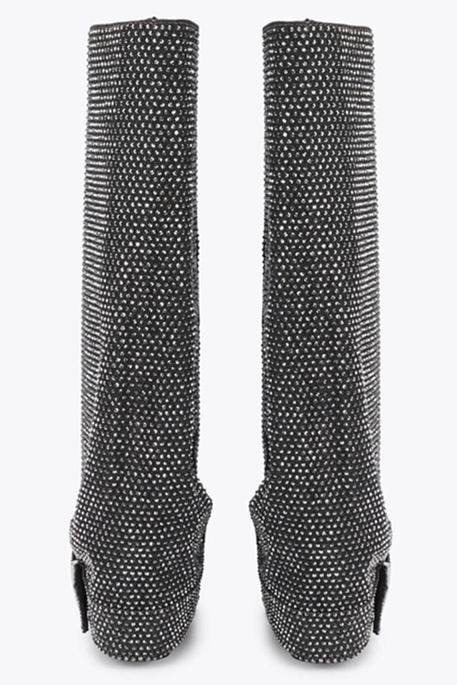 Steve Madden STEVE MADDEN Women's 'Illuzion Black Rhinestone' Boots - 3