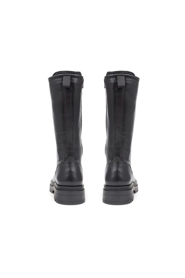 Jones Bootmaker Jones Bootmaker Women's Mika Leather Lace-Up Boots in Black - 3