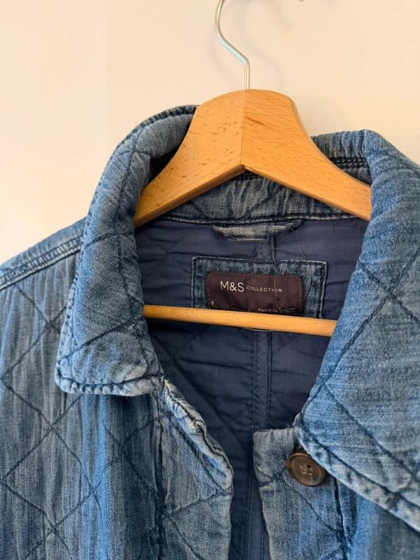 ASOS M&S Quilted Denim jacket