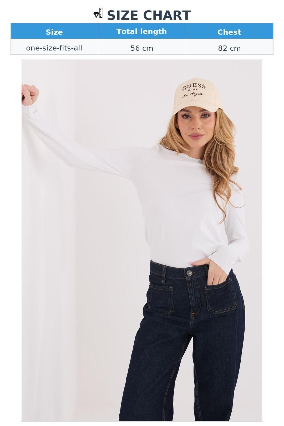 Love Lace Love Lace Women's Fitted Cotton Elastane Long Sleeve Blouse Style 224907 in White - 4