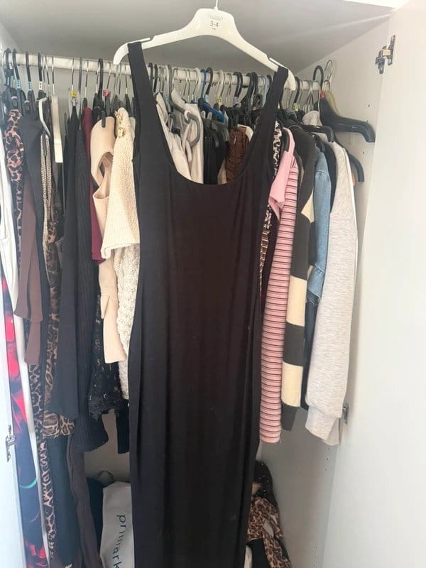 Oh Polly Black Maxi Dress