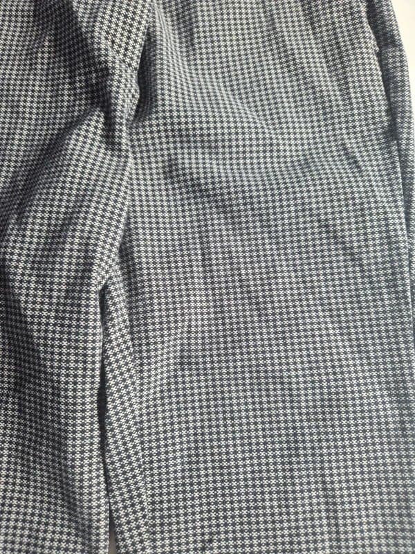M&S Collection M&S Collection straight-leg trousers in a black and white checked design size 12 excellent condition